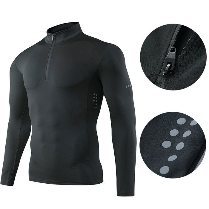 Long sleeve fitness clothes